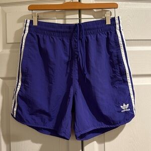 EUC, Men’s purple Adidas shorts, M.